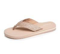 Isotoner Infradito da donna comode, top soffice, EU, beige, 41 EU