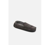 Isotoner - Mocassins - Velours Ultra Doux - Semelle Gomme M Grigio - Pantofole 42 Grigio
