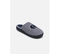 Isotoner - Mules en velours semelle ergonomique Blu - Pantofole 36 Blu