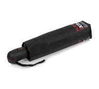 Isotoner Ombrello X-tra solido, ultra idrorepellente, apertura e chiusura automatica, Nero , ST