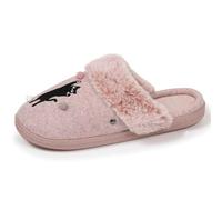 Isotoner Pantofole da donna, ultra comode e leggere, in memory foam, Rosa chinato., 37 EU