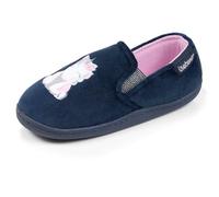 Isotoner Pantofole Mocassini Ragazza, UE, Blu marino, 32 EU
