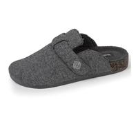 Isotoner Pantofole Pantofole Pantofole Zoccoli uomo suola in memory, grigio, 41 EU