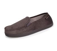 ISOTONER Scarpe da casa Mocassini Uomo Chevron, grigio, 43 EU