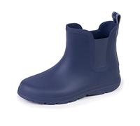 Isotoner Stivali da pioggia unisex per bambini bassi, tecnologia everywear, comodi, resistenti e leggeri, Marina, 33/34 EU