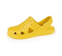 Isotoner Zoccoli unisex per bambini ultra comodi, leggeri e facili da indossare, giallo, 29/30 EU