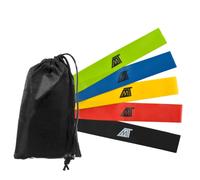 IsoTrade Fitnessbänder Set 5 Pezzi Trainingsbänder Rafforzare Vari Multicolore