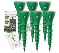 ISOTRONIC 8X repellenti per talpe a energia solare da avvitare I scacciatopi per il giardino I repellente per talpe, scacciaarvicole, scacciaarvicole, IP65