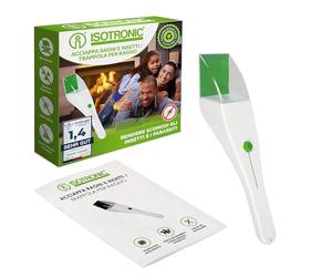 ISOTRONIC Acchiappa-ragni e insetti | Trappola per ragno | Attrezzo per catturare insetti in modo ecologico | Cattura ragni | Protezione contro ragni, coleotteri e falene | Confezione da 1