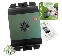 ISOTRONIC Deterrente per uccelli | Repellente a ultrasuoni | Dispositivi per scacciare uccelli e piccioni | Dissuasore alimentato a batteria per balcone, finestre e alberi | Confezione da 2