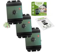 ISOTRONIC dissuasore uccelli ultrasuoni piccioni passeri gabbiani corvi batteria