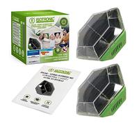 ISOTRONIC Protezione da Piccioni con Lampeggiatore Spaventauccelli Repellente per Gatti | Funzionamento a energia solare, Repellente per Uccelli a Ultrasuoni Repellente per Animali con Lampeggiatore |