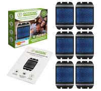 ISOTRONIC Repellente per cinghiali Deterrente per procioni | Repellente per animali, luce LED blu contro animali selvatici cervi cinghiali volpi (6)