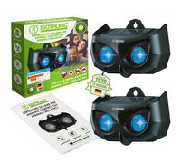 ISOTRONIC Repellente Solare Animali Selvatici LED Blu (2 Pezzi), Dissuasore per