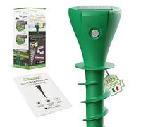 ISOTRONIC Repellente Solare per Talpe, Arvicole e Serpenti - Repellente per Talpe con picchetto da Giardino - Repellente per Talpe con Raggio d'azione effettivo di 700 m² (1 unità)