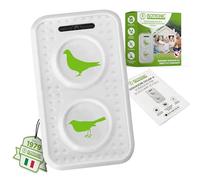 ISOTRONIC Repellente ultrasuoni piccioni passeri gabbiani corvi 50 m² (1)