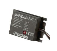 Isotronic, Repulsore a ultrasuoni per esterno per martore 85dB 12kHz 12V, Nero