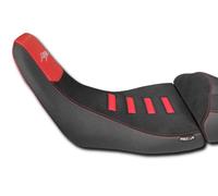 Isotta Comfort Motociclista Sedile Nero/Rosso Honda Africa Twin CRF1100L & Adv.