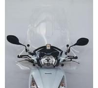 ISOTTA PARABREZZA CON ATTACCHI di media dimensione per HONDA VISION 110 CON SERIGRAFIA ANTI REFRAZIONE SOLARE