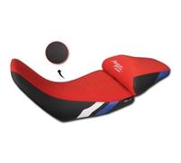 Isotta Sella Anteriore Ribassata Comfort Per Africa Twin Crf 2020- Rossa E Nera Con Dettagli Bianchi