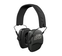 ISOtunes DEFY - Paraorecchie passive sottili: protezione acustica over-ear con isolamento acustico, cuscinetti in schiuma e archetto regolabile (Jaeger Green)