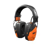 ISOtunes Paraorecchie Bluetooth LINK 2.0: protezione dell'udito wireless migliorata conforme a EN352 con durata della batteria di 50 ore e riduzione del rumore di 25 dB