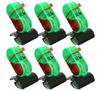 ISOYTERO 6 Pezzi Allarme per morso di Pesca con Luce LED Upgrade Intelligente Allarme Mite di Pesce ELETTRONICO con Suono e Luce per la Pesca a Bastoncini