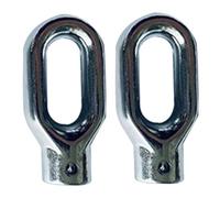 ISOYTERO Gancio a manovella retrattabile 2 PCS 1: 7 Parti di Tenda da Sole in Lega di Alluminio Sostituzione della Sostituzione del Clima Minimalista ECCHI
