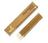 ISPALLA - Bastoncini di incenso originali Palo Santo, 10 pezzi, per la pulizia di cattive energie e paure, fatti a mano in Perù, 100% naturali e vegani