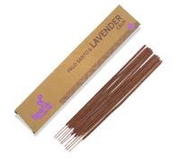 ISPALLA® Bastoncini di incenso Palo Santo, lavanda 10 pezzi, per calmare la mente e il relax, fatti a mano in Perù, 100% naturali e vegani