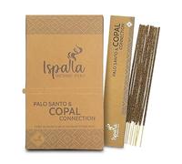 ISPALLA - Incenso in Stick - Bastoncini d'Incenso organici dal Perù - ca. 10 Sticks a Confezione (PALO SANTO E COPAL)