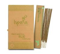 ISPALLA - Incenso in Stick - Bastoncini d'Incenso organici dal Perù - ca. 10 Sticks a Confezione (PALO SANTO E RUTA)
