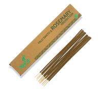 ISPALLA Incenso Palo Santo 10 pz Lunga Durata - Profumo Rosmarino - Incenso Bastoncini Naturali XL per Nasoterapia Palo Santo Originale per Combattere Negatività e Purificazione Mente