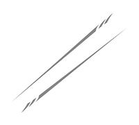 iSpchen 2Pcs Decalcomania In Vinile Per Auto,Adesivi Laterali Per Carrozzeria,Portiera Laterale Da Corsa Sportive Decalcomanie Decalcomanie Minigonne Laterali Auto Carrozzeria Decorazione Sticker