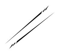 iSpchen 2Pcs Decalcomania In Vinile Per Auto,Adesivi Laterali Per Carrozzeria,Portiera Laterale Da Corsa Sportive Decalcomanie Decalcomanie Minigonne Laterali Auto Carrozzeria Decorazione Sticker