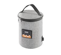 iSpchen Chauffe-Biberon Pour Voiture,Sac De Biberon Température Constante Bouteille De Lait Chaud Sac Chauffant Pour Aliments Sac De Bouteille Isolé Portable Sac à Lunch Chauffant
