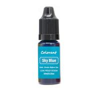 iSpchen Colori in resina epossidica liquida pigmento, essenza di colore per candele profumate, per gioielli fai da te, resina epossidica, colore azzurro cielo
