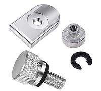 iSpchen Supporto per bullone per sedile del motociclo Supporto per vite Supporto per bullone per sedile del motociclo Copri manopola Cuscino CNC Vite di fissaggio Kit dado