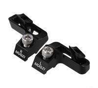 ISpec EV Mount Adapter for per sram per shifter CNC Cut ISpec(Black) | CNC machined aluminum alloy, hollow design, fits per sram shifters, ISpec EV compatible, black finish