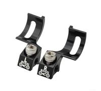 Ispec - Leva del cambio compatibile con BL M9020 M7000 e per SRAM X9 Matchmaker, 1 paio di leve del freno in lega di alluminio CNC (nero)