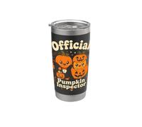 ispettore ufficiale zucca carino halloween dracula bambino Bicchiere termico in acciaio inox doppia parete