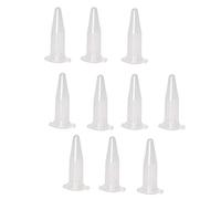 Ispezione di laboratorio, cilindro per bilancia riutilizzabile in plastica con chiusura a tubo centrifugo da 1,5 ml, 10 pezzi, qualità e durata, utile e pratico.