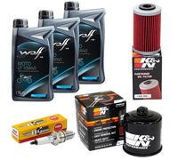 Ispezione Olio 3L Set per KTM Ecx 620 EXC 640 660 1995-99 Filtro Candela