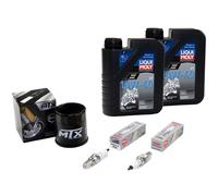 Ispezione Olio Set 2L per Kawasaki ER-6 N Lui F 2012-2017 Filtro Candele