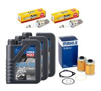 Ispezione Olio Set 3L Filtro Olio Candele per BMW R 100/7 Cs RS S R100 1976-1984