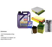 Ispezione Pacchetto 5L Liqui Moly 5W-40 Leichtlauf High Tech Per Mazda 2 1.4 CD