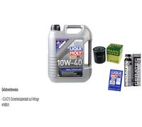 Ispezione Pacco 5L Liqui Moly 10W-40 Leichtlauf Per MG MGF 1.8i 16V Rover Mini