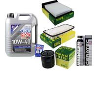 Ispezione Pacco 5L Liqui Moly 10W-40 Leichtlauf Per Toyota Aygo 1.0 Peugeot 107