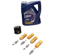 Ispezione per Honda VFR 800 F RC46 VFR800 1998-01 Olio Set 4L Filtro Candele