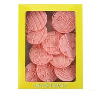 Ispira la creatività nella tua cucina con il nostro set di 10 formine per biscotti a forma di palla di Natale